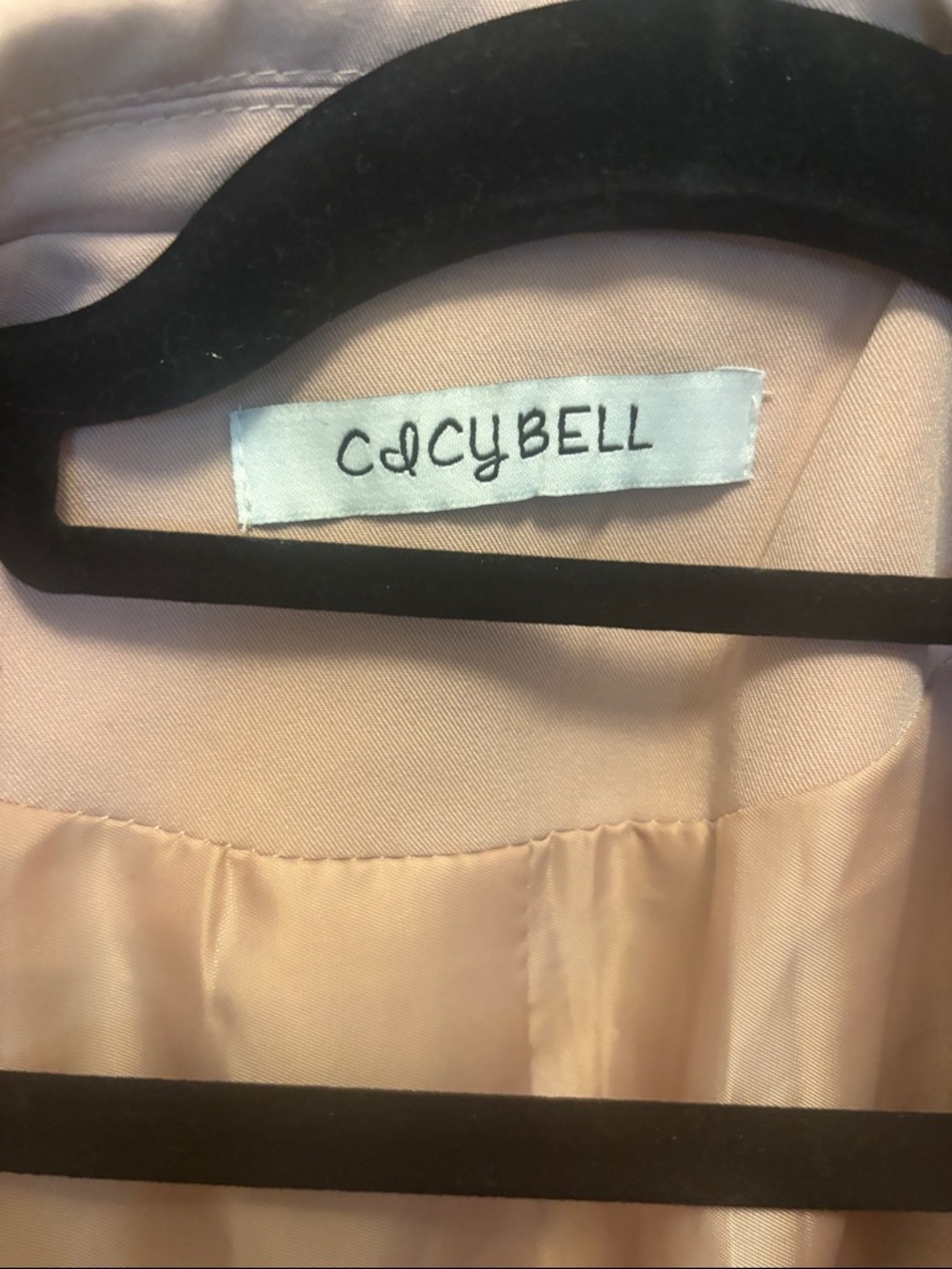 Women’s Dusty Rose Open-Front Blazer Jacket - Picture 6 of 8